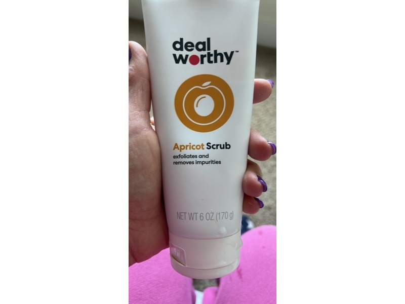 Deal Worthy Apricot Scrub, 6 oz/170 g