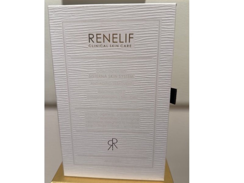 Renelif Concentrated Sisterna skin system Anti-Aging Treatment, Hyaluronic Acid, 0.68 oz/20 mL