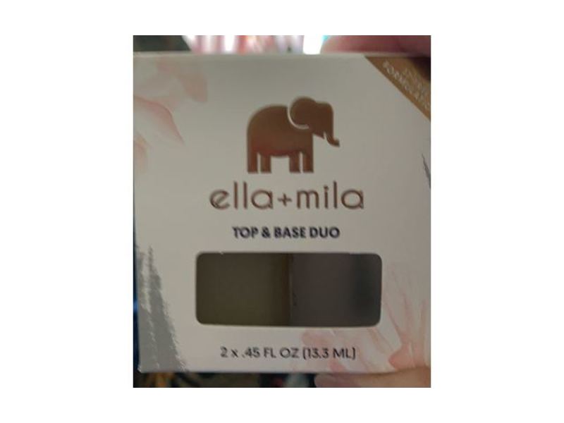 ella+mila Top & Base Duo, 2 Pack