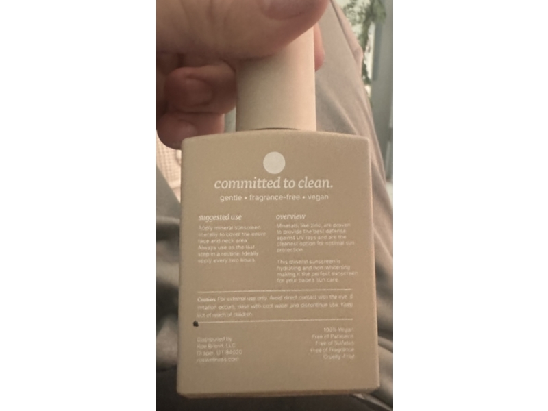 Roe Mineral Sunscreen, SPF 30, 50 g