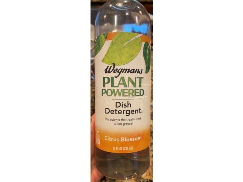 Wegmans plant Powerd Dish Detergent, Citrus Blossom, 25 fl oz/739 mL