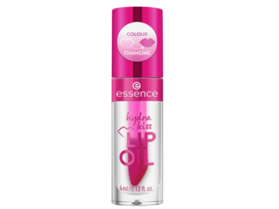 Essence Hydra Kiss Lip Oil, Cranberry Is Back, 0.12 fl oz/4 mL