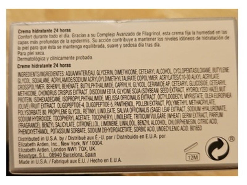 Elizabeth Arden Perpetual Moisture 24 Cream, 1.7 oz/50 mL