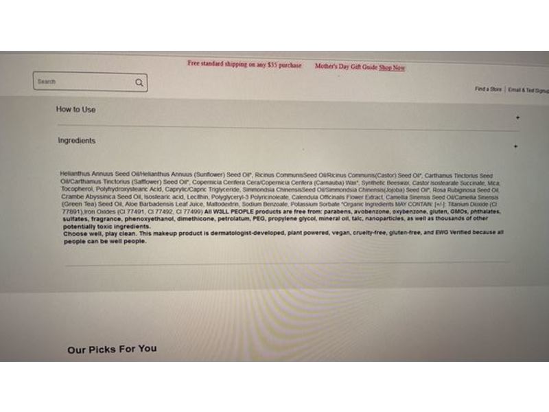 W3ll People Bio Foundation Stick, 4C, 0.35 oz/10 g