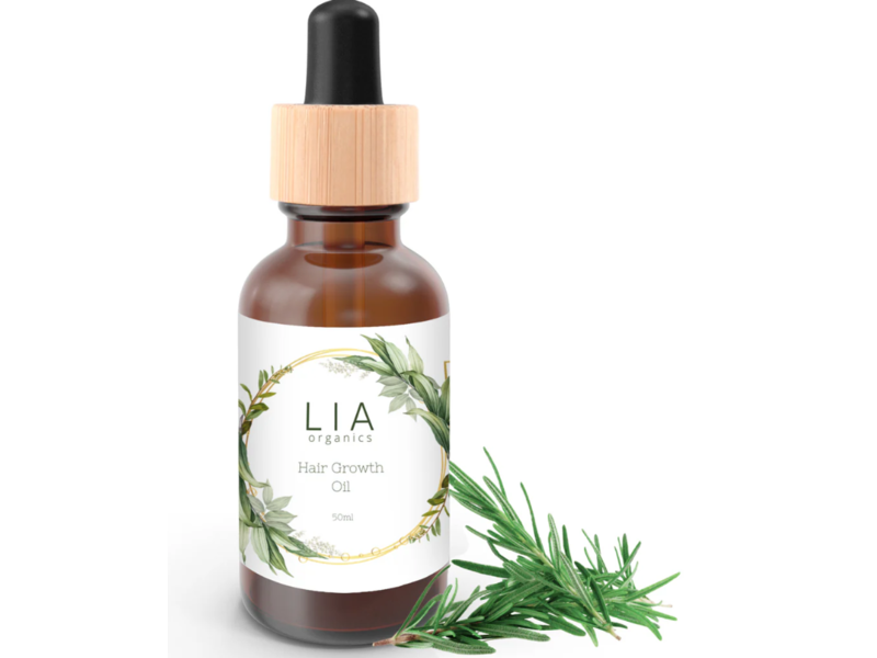 Lia Organics Hair Growth Oil, 1.7 fl oz/50 mL