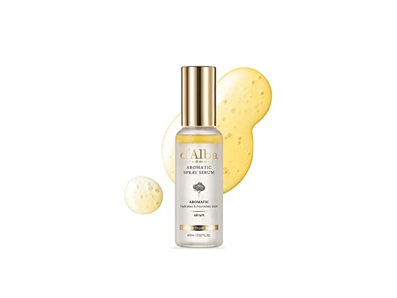 D'alba Piedmont Aromatic Spray Serum, White Truffle Aromatic, 2.02 fl oz 60 mL