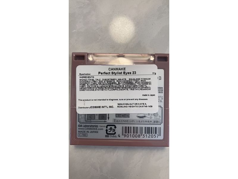 CANMAKE Perfect stylist eyes 23 Almond Canele