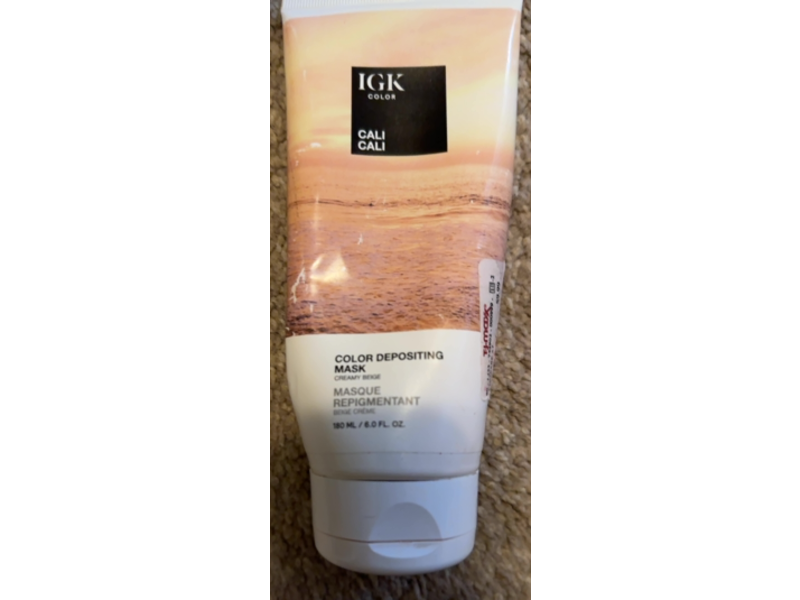 IGK Color Depositing Mask, Cali Cali, 6 fl oz/180 mL