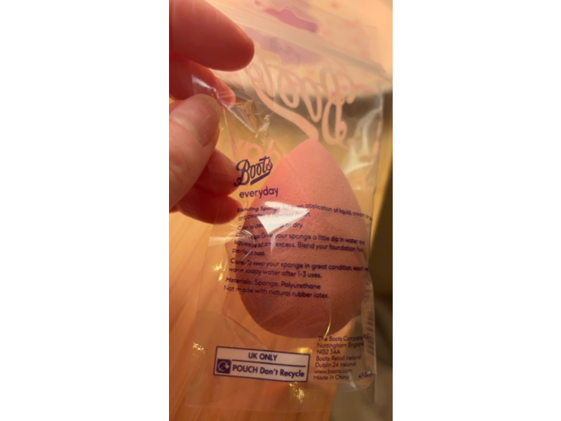 Boots Everyday Blending Sponge, 1 Count