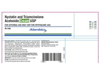 Nystatin and Triamcinolone Acetonide Cream USP, 60 g, Alembic (RX) - thumbnail 1