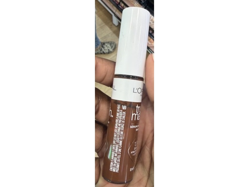 L'Oreal Paris True Match Radiant Serum Concealer, Hyaluronic Acid + Caffeine, W10.5, 0.33 fl oz/10 mL