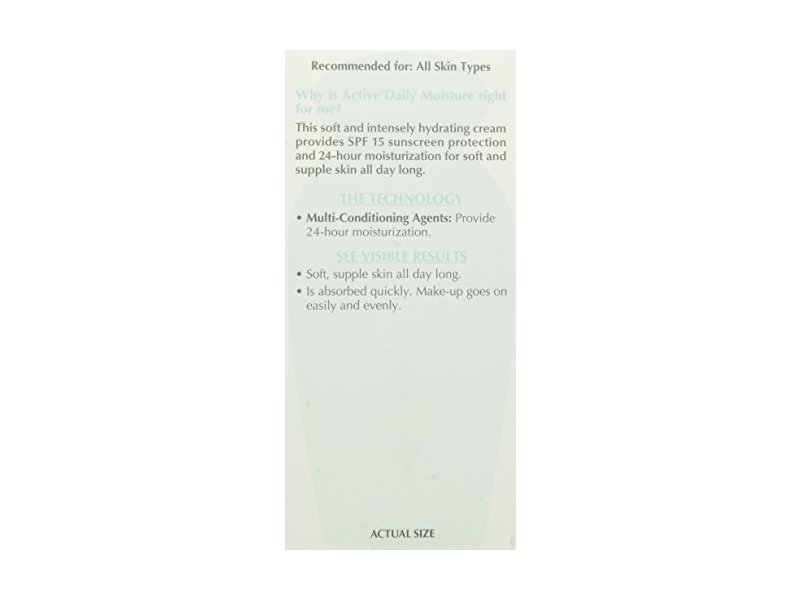 L'Oreal Paris Active Daily Moisture Lotion, SPF 15, 4.0 fl oz