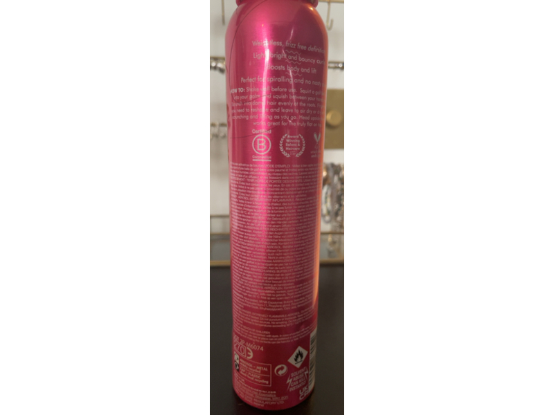 Umberto Giannini Curl Whip Activating Mousse, 6.7 fl oz/200 mL