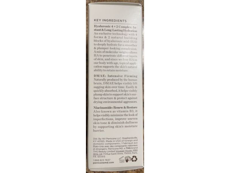 Perricone MD High Potency Hyaluronic Intensive Hydrating Serum, 2 fl oz/59 mL