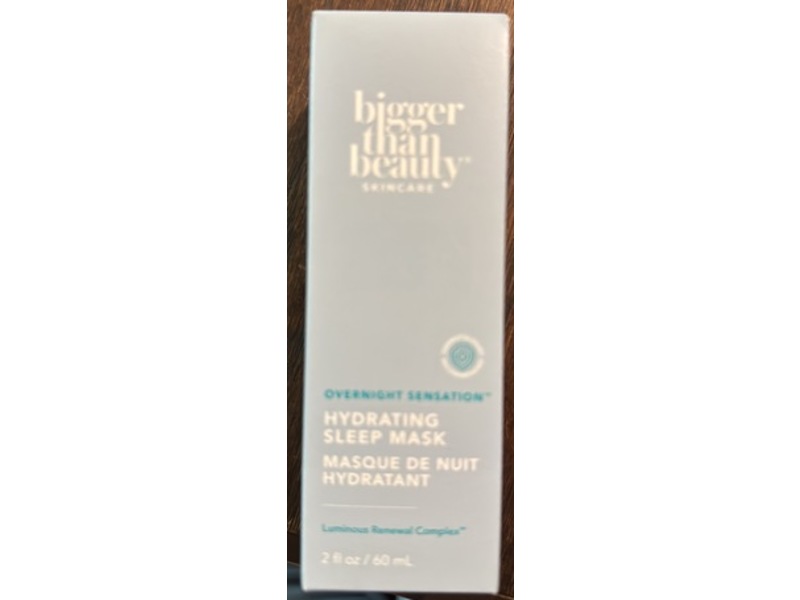 Thrive Causemetics Bigger Than Beauty Overnight Sensation Hydrating Sleep Mask, 2 fl oz/60 mL