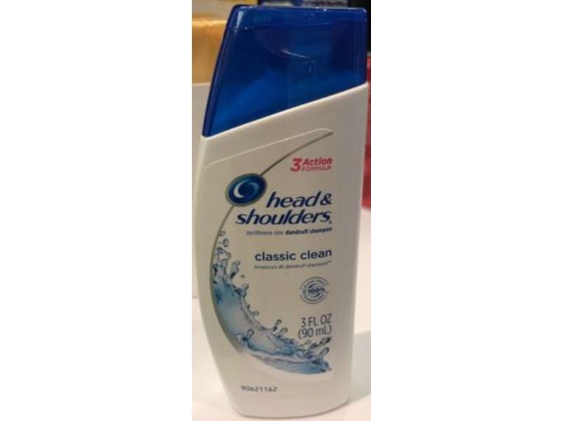 Head & Shoulders Dandruff Shampoo, Classic Clean, 3 fl oz/90 mL