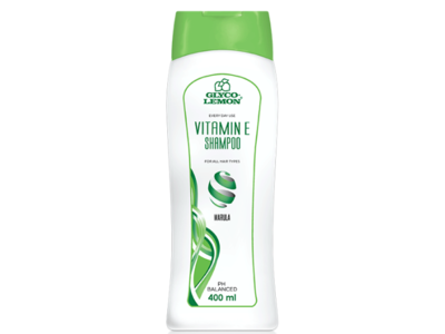 Glyco-Lemon Everyday Use Vitamin E Shampoo, 400 mL