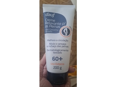 Dauf Relaxing Leg Cream, Horse Chestnut, 200 g