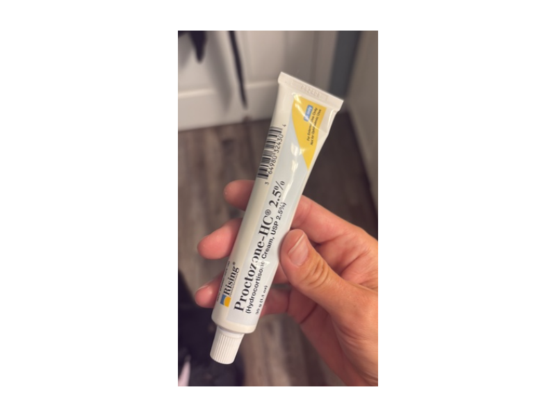 Proctozone-HC (hydrocortisone Cream) 2.5%, 1.1 oz/30 gm Rising Pharmaceuticals (RX)