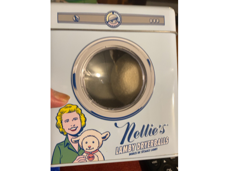 Nellie's Lamby Dryer Balls, 4 Count
