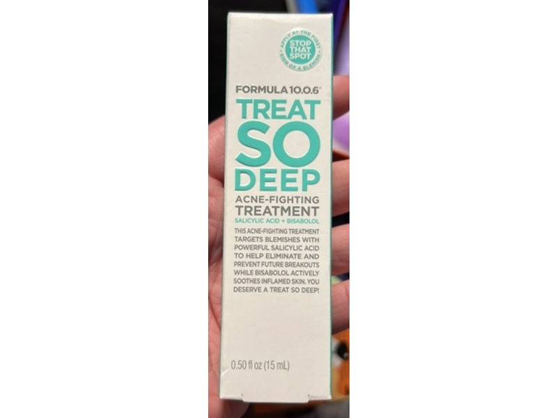 Formula 10.0.6 Treat So Deep Acne-Fighting Treatment, 0.50 fl oz/15 mL