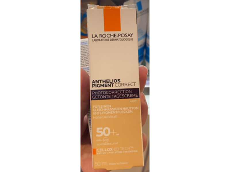 La Roche Posay Anthelios Pigment Correct, Spf 50+, 50 mL