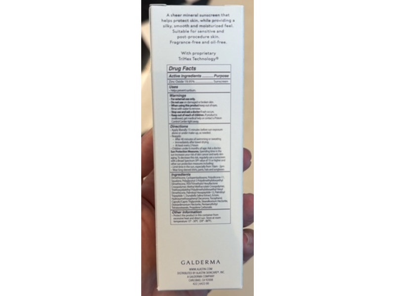 Alastin By Galderma Silk Shield All Mineral Sunscreen, SPF 30, 1.9 fl oz/53 g