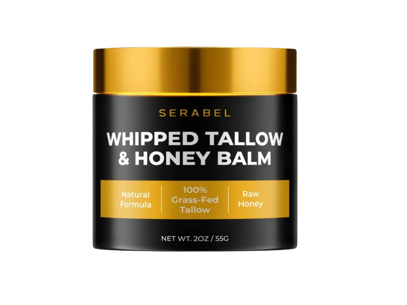 Serabel Face Balm, Tallow & Honey, 2 oz/55 g