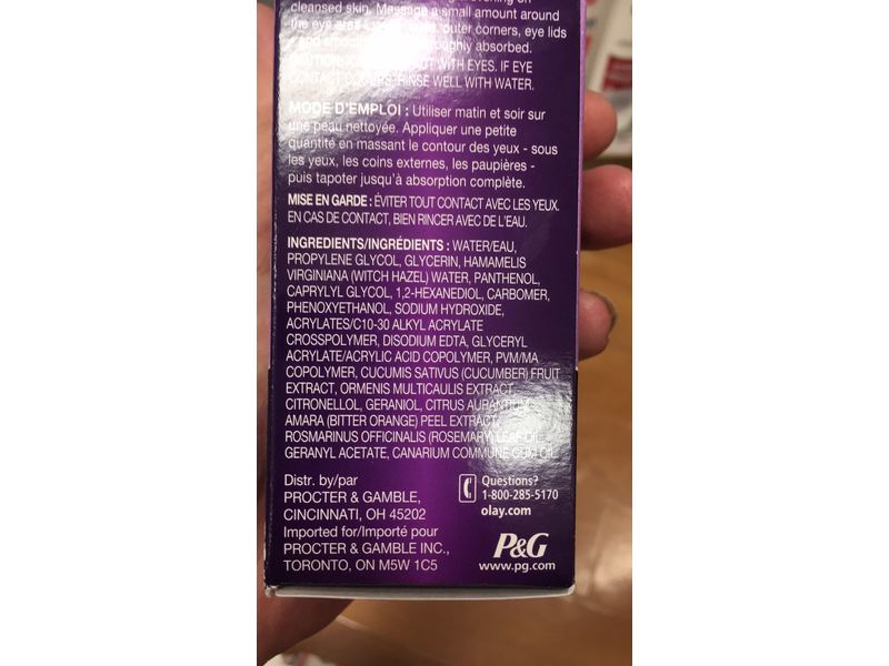 Olay Age Defying Revitalizing Eye Gel, Procter & Gamble