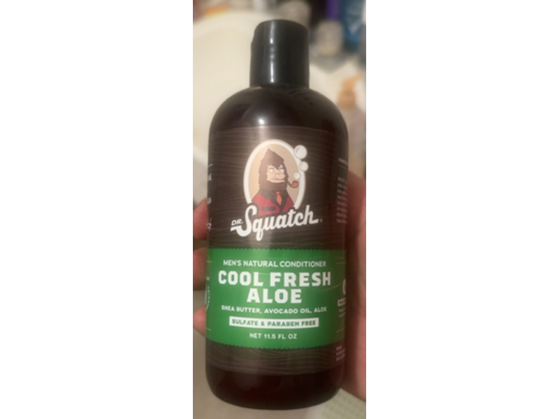 Dr. Squatch Men's Natural Conditioner, Cool Fresh Aloe, 11.5 fl oz