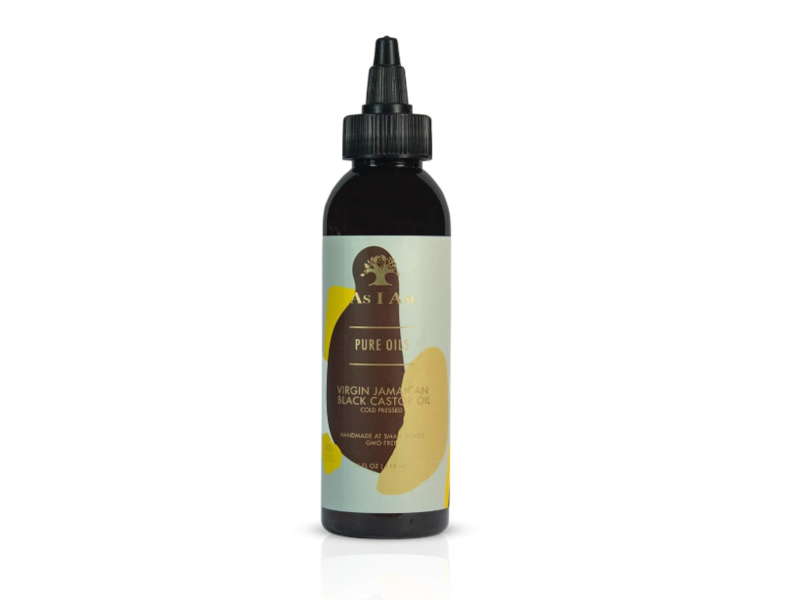 As I Am Pure Oils Virgin Jamaican Black Castor Oil, 4 fl oz/118 mL