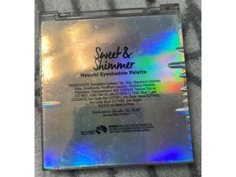 Sweet & Shimmer Neutral Eyeshadow Palette, 0.21 oz/6 g