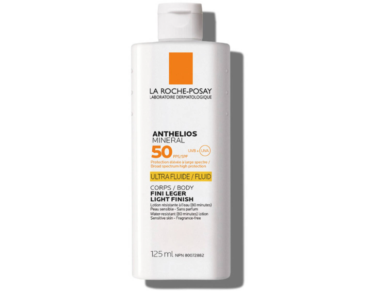 La Roche-Posay Anthelios Mineral Ultra-Fluid Body Lotion, SPF 50, 125 mL