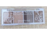 Seraphine Botanicals Amala Nude Silky Nude Eyeshadow Palatte, Dawn Light, 0.14 fl oz/4 g - Image 3
