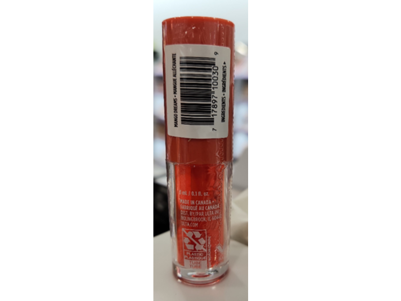 Ulta Beauty Weightless Water Lip Stain, Mango Dreams, 0.1 fl oz/3 mL