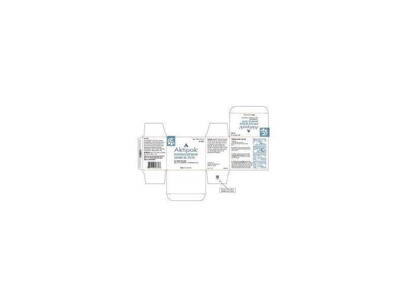 Aktipak erythromycin and benzoyl peroxide Gel 3 5 60