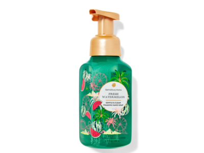 Bath & Body Works Gentle & Clean Foaming Hand Soap, Fresh Watermelon, 8.75 fl oz/259 mL
