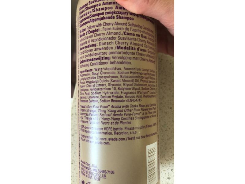 Aveda Cherry Almond Softening Shampoo, 33.8 fl oz/1 L