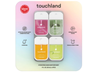 Touchland Hydrating Hand Sanitizer Mist Set, 1 fl oz/30 mL, Set Of 4 - Image 2