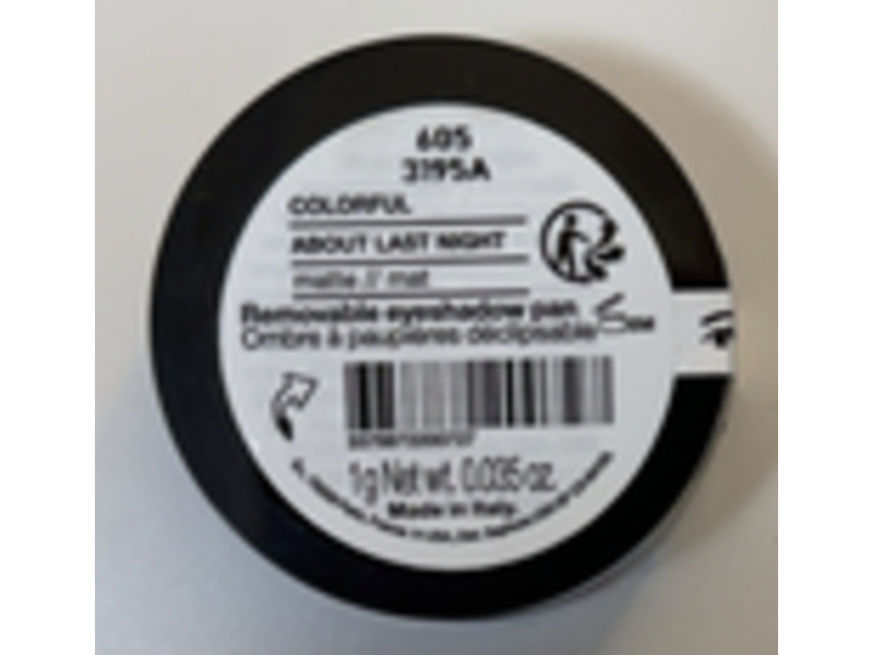 Sephora Matte Colorful Eyeshadow, 605 About Last Night, 0.035 oz/1 g