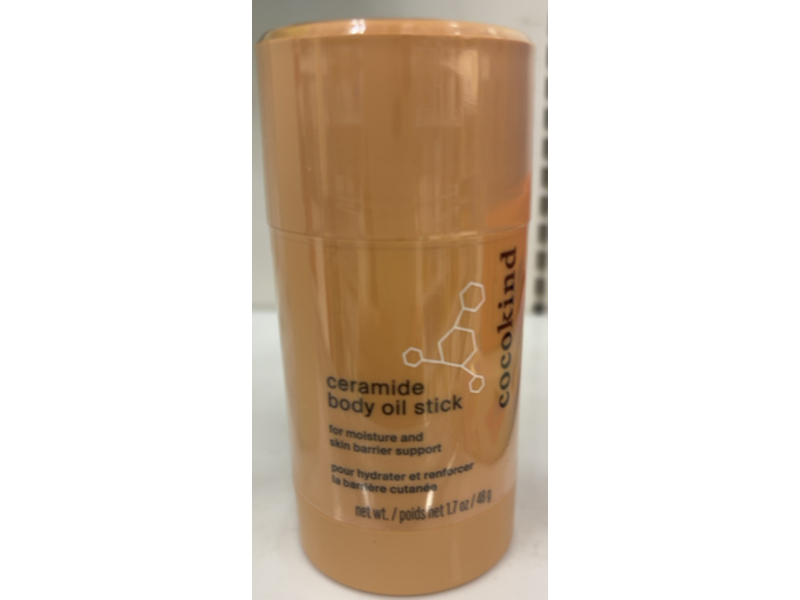 Cocokind Ceramide Body Oil Stick, 1.7 oz/48 g