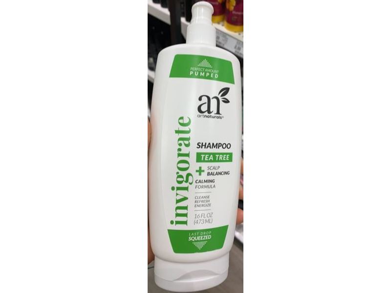 Artnaturals Invigorate Shampoo, Tea Tree, 16 fl oz/473 mL