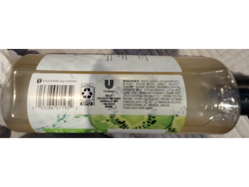 Love Beauty & Planet Body Wash, Kiwi & Peptides Refresh & Rejuvenate, 32.3 fl oz