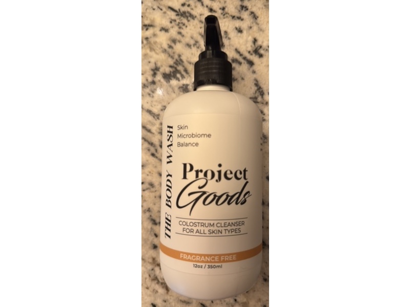 Project Goods The Body Wash, Colostrum Cleanser, 12 fl oz/350 mL