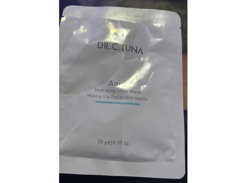 Farmasi Dr C Tuna Aqua Hydrating Sheet Mask, 0.99 oz/28 g