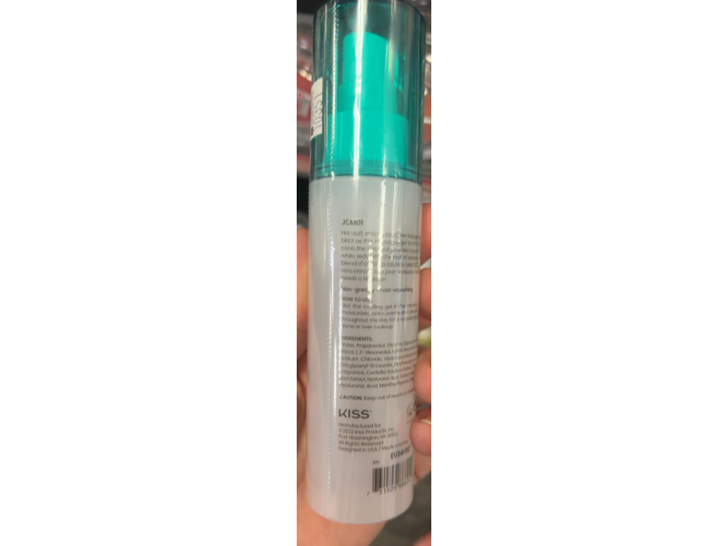 Joah Heal Me Cica Cooling Gel Mist, Mint & Aloe Vera, 2.7 fl oz/80 mL