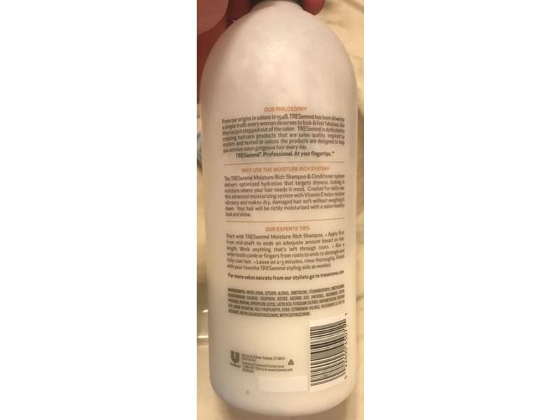 Tresemme Moisture Rich Luxurious Moisture Conditioner, 40 fl oz