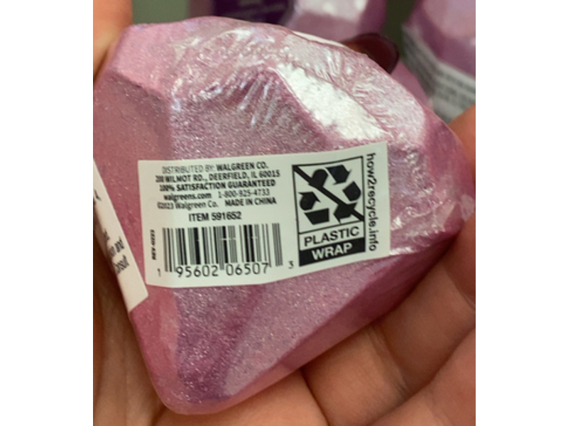 Modern Expressions Bath Fizzer, Sweet Winter Berry, 3.5 oz/100 g