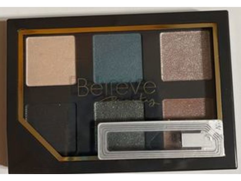Believe Beauty Eyeshadow Palette, Midnight Express, 0.14 oz/4 g