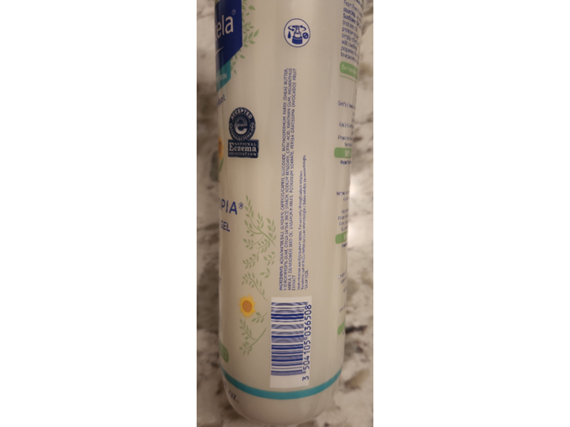 Mustela Stelatopia Cleansing Gel, Sunflower Oil, 16.9 fl oz/500 mL